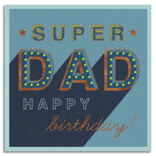 Super Dad Birthday Card